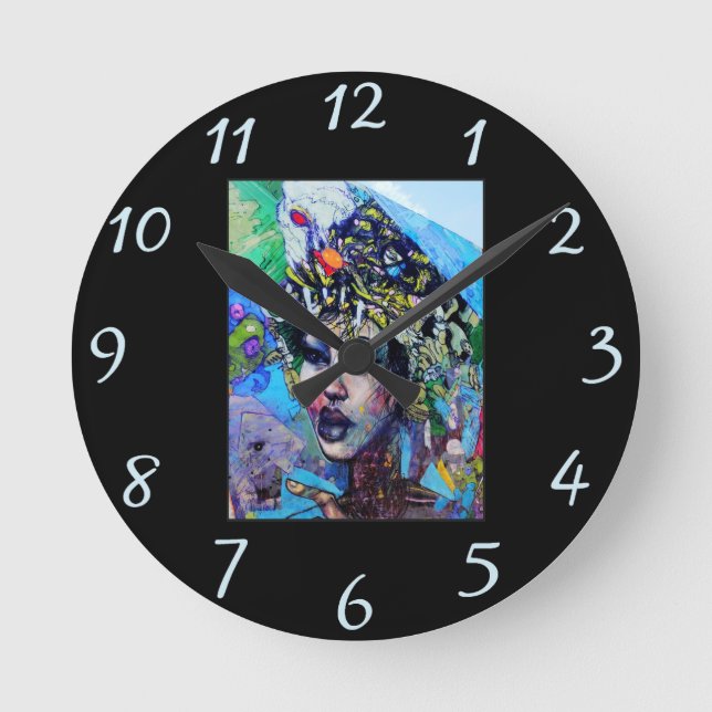 LA Art Wall Clock (Front)