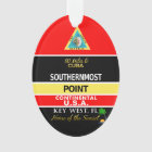 La balise Key West de point la plus la plus au sud