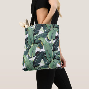La banane laisse à palmier le sac fourre-tout