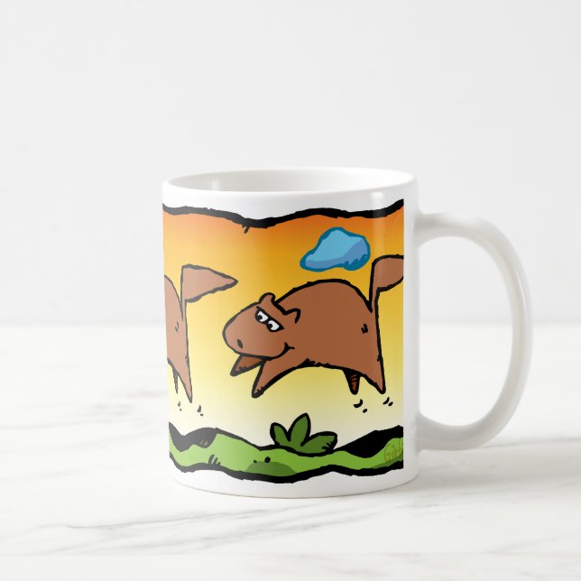 La bande dessinée accumule la tasse (Droite)
