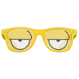 La bande dessinée observe les lunettes de soleil