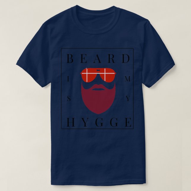 La barbe est mon hygge skgelskere Classic TShirt (Design devant)