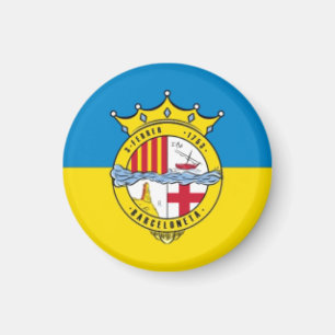 La Barceloneta (flag, neighbourhood in Barcelona Magnet