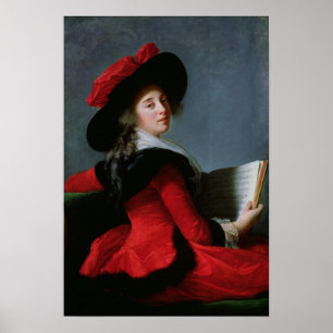 La Baronne de Crussol, 1785 Poster