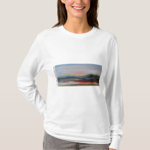 Là-bas sweat - shirt à capuche de paysage