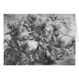 La bataille d'Anghiari après Leonardo da Vinci