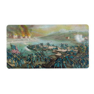 La bataille de Fredericksburg par Kurz et Allison