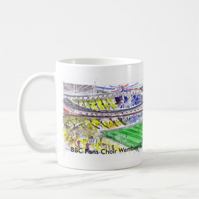 La BBC évente la tasse de choeur (Gauche)