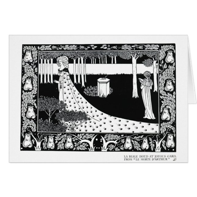La Beale Isoud at Joyous Gard, illustration from ' (Front Horizontal)