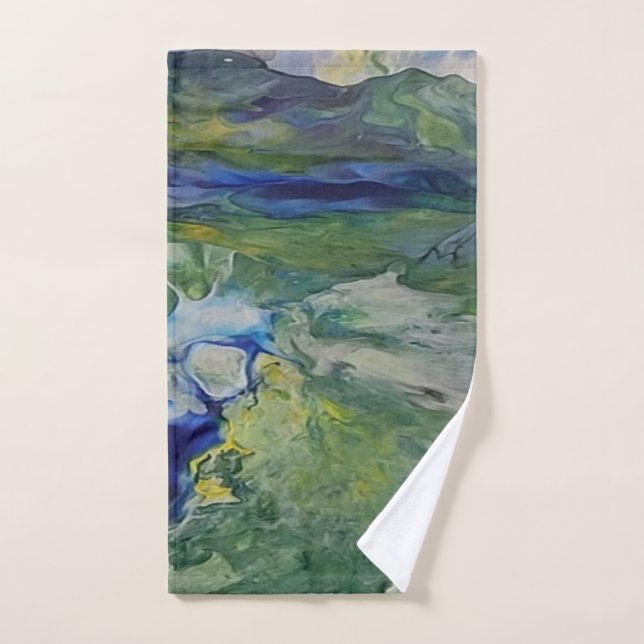 La beauté de la nature (Serviette à main)