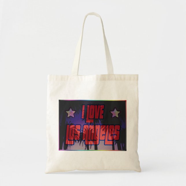 LA Beautiful Afterglow Tote Bag (Front)
