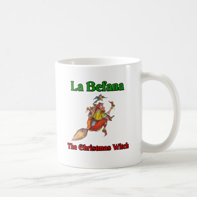 La Befana The Christmas Witch.. Coffee Mug (Right)
