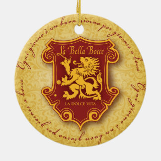 la Bella Bocce ornament