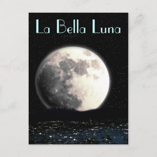 La Bella Luna postcard