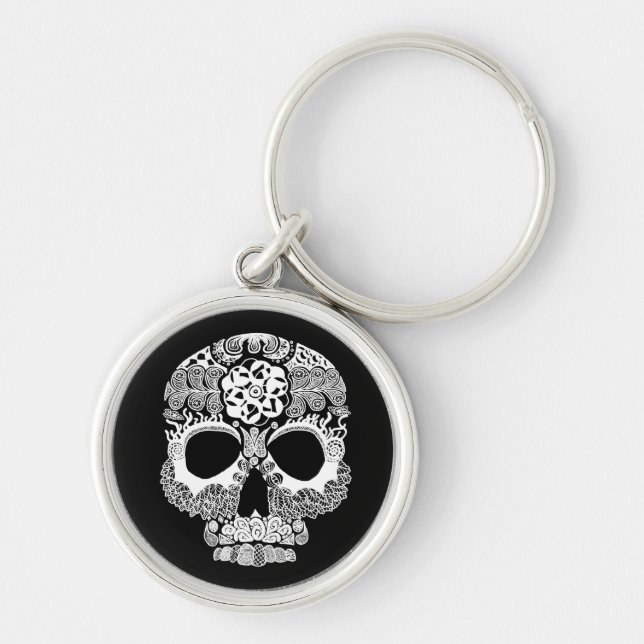 La Bella Muerte Dark Premium Keychain (Front)