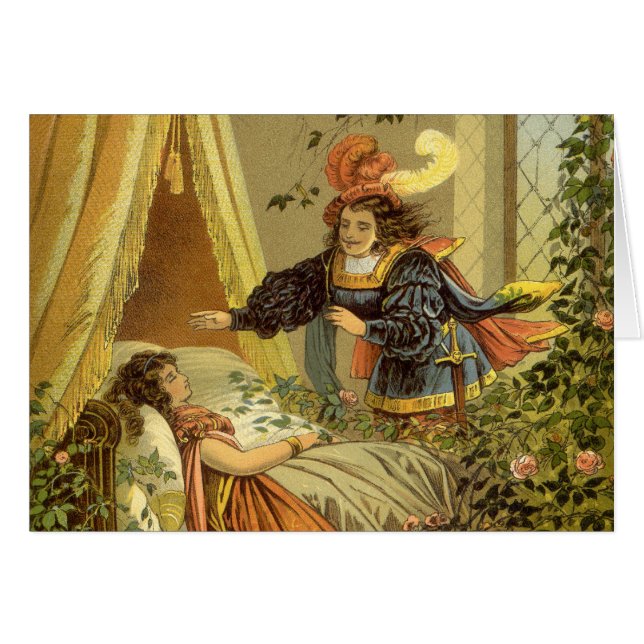 La Belle au Bois Dormant de jadis, Contes de fées  (Devant horizontal)