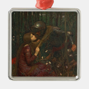 La Belle Dame Sans Merci, 1893 (oil on canvas) Metal Ornament