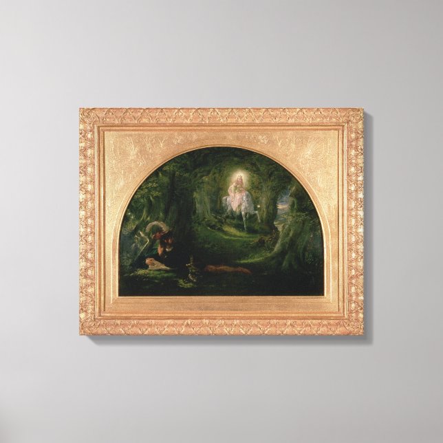 La Belle Dame Sans Merci Canvas Print (Front)