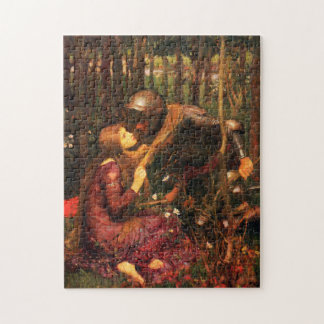 La Belle Dame sans Merci - John William Waterhouse Jigsaw Puzzle