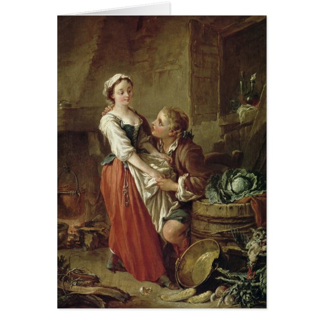 La belle domestique de cuisine (Devant)