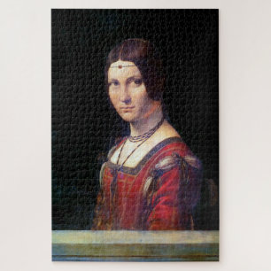 La Belle Ferronniere, Leonardo da Vinci Jigsaw Puzzle