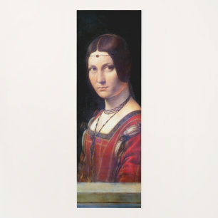 La Belle Ferronniere, Leonardo da Vinci Yoga Mat