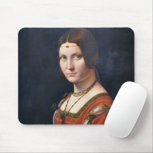 La Belle Ferronniere   Mouse Pad