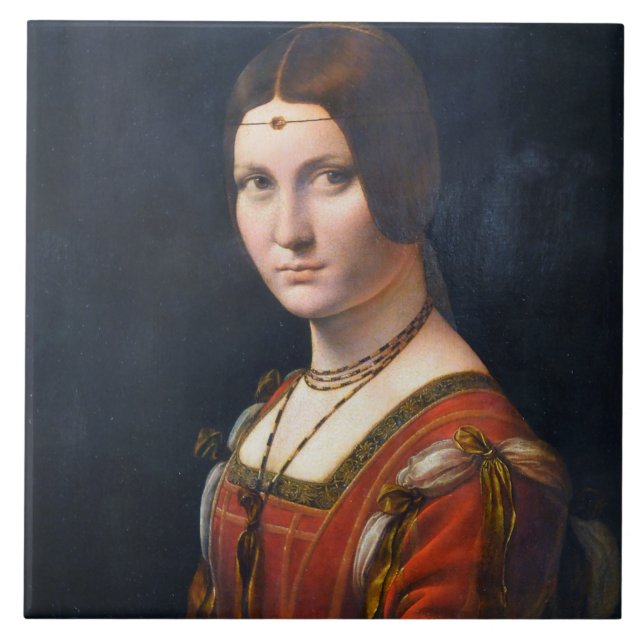 La Belle Ferronniere Tile (Front)