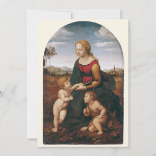 La Belle Jardinière by Rapahel Invitation