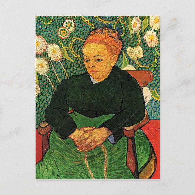 La Berceuse Augustine Roulin by Vincent van Gogh Postcard (Front)