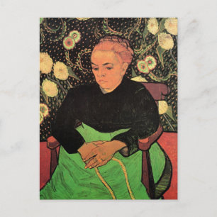 La Berceuse (Augustine Roulin) by Vincent van Gogh Postcard