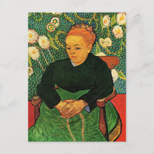 La Berceuse (Augustine Roulin) by Vincent van Gogh Postcard