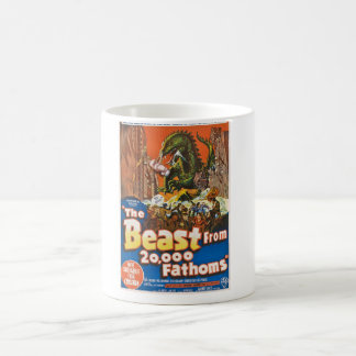 La bête de 20.000 brasses de tasse