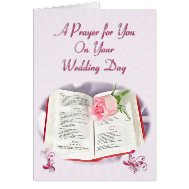 La bible et la prière rose pendant un jour du (Devant)