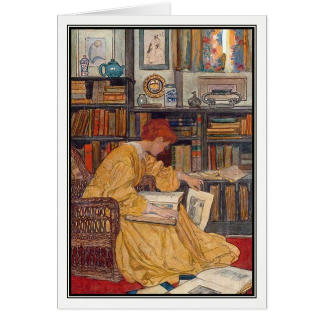 La bibliothèque par vert d'Elizabeth Shippen (Devant)