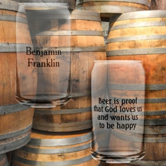 La bière est la preuve Ben Franklin Citation amusa