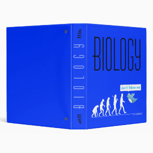 La BIOLOGIE "ne me suivent pas" classeur pour