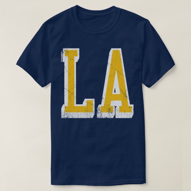 LA block abv 5 T-Shirt (Design Front)