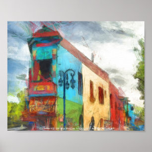 La Boca Caminito Poster
