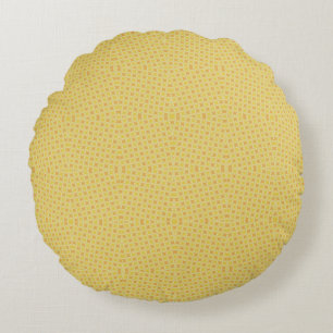 La boca round pillow