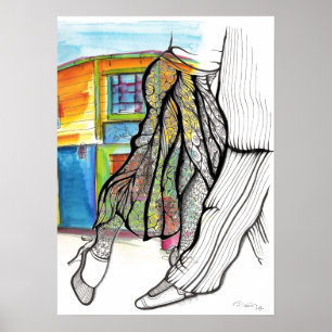 La Boca Tango- ArTgentina Poster