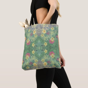 La Boca Wildflower Symmetry Tote Bag