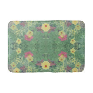 La Boca Wilflower Symmetry Bath Mat