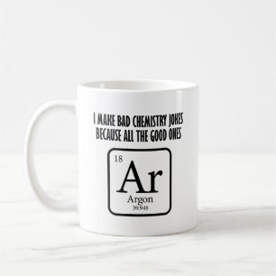La bonne chimie plaisante tasse drôle d'argon