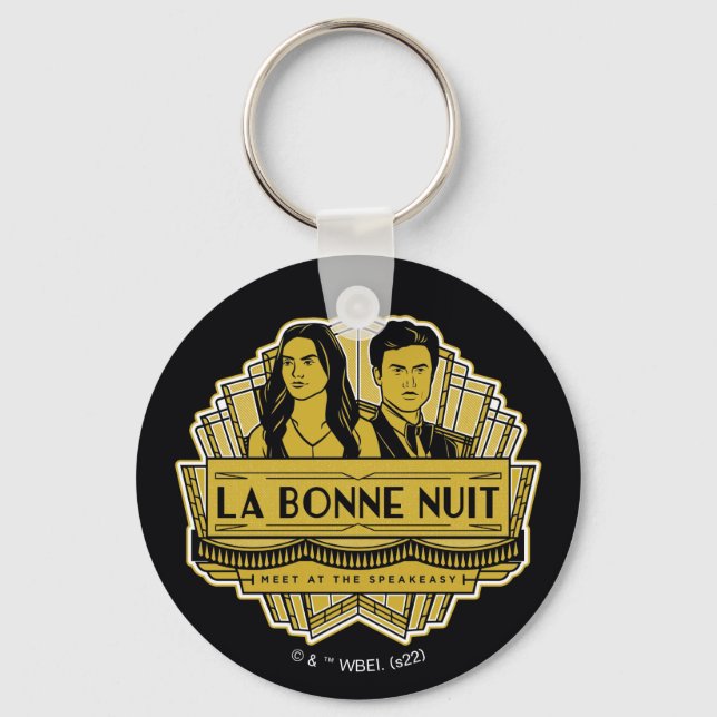 La Bonne Nuit - Meet At The Speakeasy Keychain (Front)