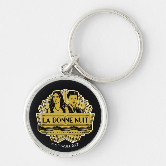 La Bonne Nuit - Meet At The Speakeasy Keychain (Front)