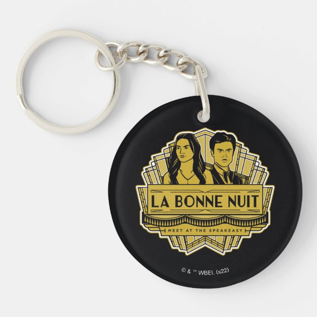 La Bonne Nuit - Meet At The Speakeasy Keychain (Front)