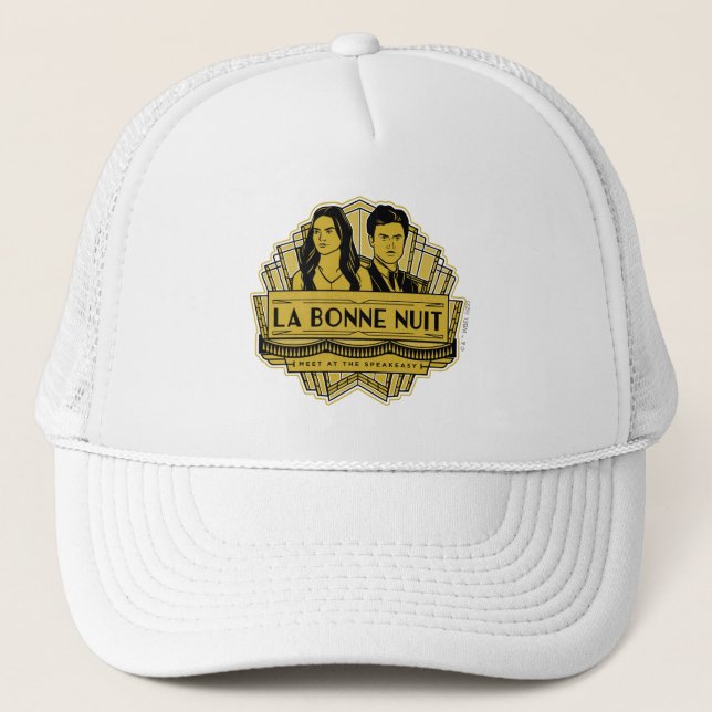 La Bonne Nuit - Meet At The Speakeasy Trucker Hat (Front)
