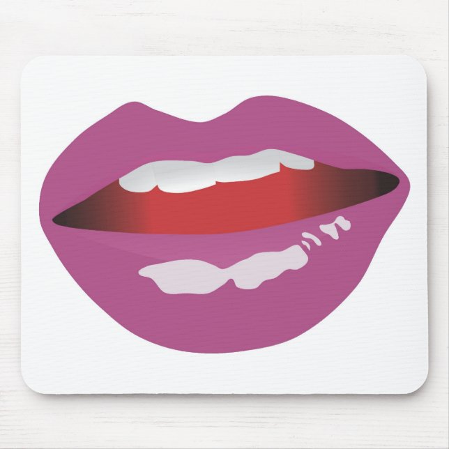 La Bouche Mouse Pad (Front)