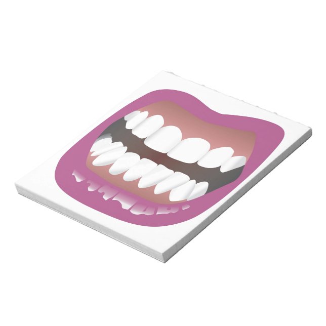 La Bouche Notepad (Rotated)